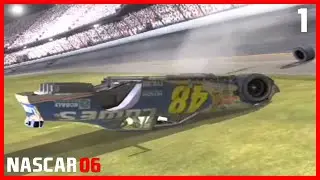 (Начало конца для EA) NASCAR 06 Total Team Control, режим карьеры, часть №1