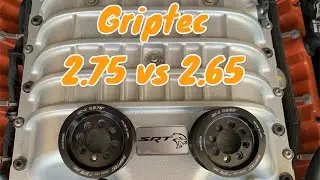 1/4 mile testing between Griptec 2.65 and Griptec 2.75 on a Charger Hellcat