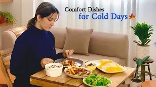 A Cozy Beginning✨ Warm up in the last days of autumn with these comfort foods 🍂🍲