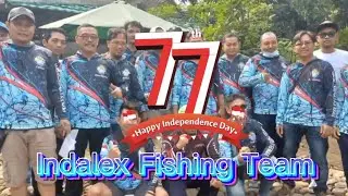 Indalex Fishing Team/HUT. RI ke 77 Mancing Ikan mas 77 kg.