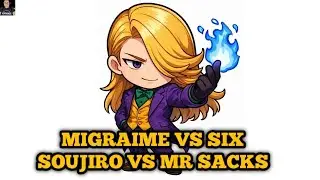 (FATAL FURY CITY OF THE WOLVES) MIGRAIME VS SYRX\ SOUJIRO VS MR. SACKS