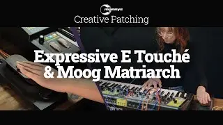 Patching the Expressive E Touch&eacute; & Moog Matriarch, an incredible combo!