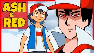 ASH vs RED - Final Good Bye Pokemon