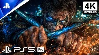Nightwing Vs. The Penguin (PS5 PRO) Ultra High Graphics Gameplay [4K HDR] Batman: Arkham Knight