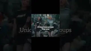 unique kpop groups that exist#don't swipe Bcz it has no likes#kpop#fyp#shorts