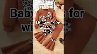 #baby suits design for winter #vuralvideo #baby dresses design