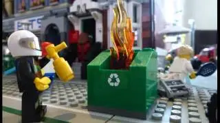 Lego City Fire Disaster Movie