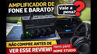 Amplificador de Fones HA400 Vale a Pena? Review  Equipamento Barato e Essencial para Home Studio 🎧🔥