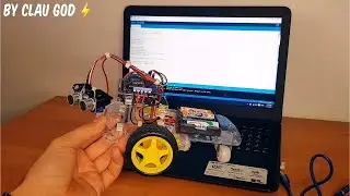 How to make an intelligent car that avoids obstacles | arduino project | program and test