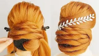 💁Messy Low Bun Hairstyle Secrets For ASTUNNING Wedding Look | Quick &Elegant Hair Updo Tutorial