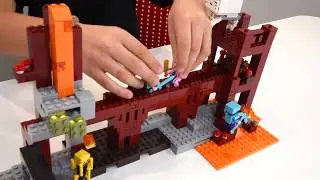 LEGO 21122 Minecraft The Nether Fortress Review!