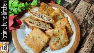 Keema Parcel Recipe | Beef Keema Box Patties | IFTAR SPECIAL | By Fatima Home Kitchen