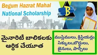 Scholarship for minority girl students