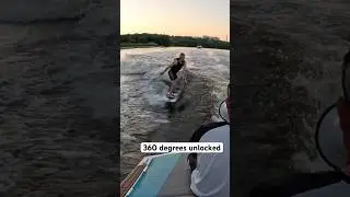 360 degrees unlocked #surfing #surf #wakeboarding #wakesurfers #wakesurf