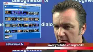 Patrick Schappert von Grobi TV live bei der b2d in D&uuml;sseldorf