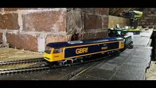 Accurascale class 60 . Full layout run with 13 dapol 90 tonnes.  Absolutly no problem at all. 