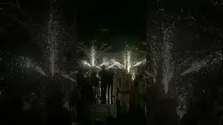 Shervani resort light dec programm Nainital Hills top #trendingshorts #youtubeshorts #lightworker