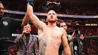 Интервью Джастина Гэтжи в октагоне | UFC 291