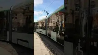Neue Skoda ForCity Plus 46 T Schmalspur Tram Stra&szlig;enbahn Frankfurt an der Oder - 13.10.2025