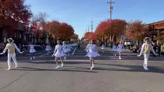 DG2 Parade Team Performing in Loomis Day Before Thanksgiving Parade 2022
