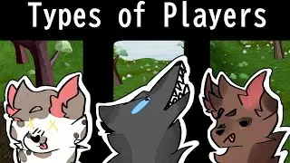 [🐺] Types of players in forgotten world [🐺] Original Idea || Roblox || Forgotten World