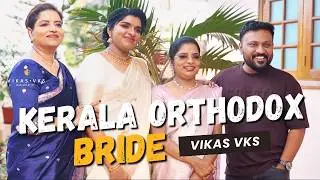 Kerala Christian Orthodox Bride | Kerala Wedding Bridal Makeup | Vikas Vks Makeup Artist