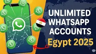 Unlimited WhatsApp number create | Egypt Method | Create Fake WhatsApp Account