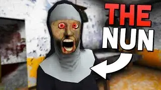 GRANNY BECOMES A NUN! (The Nun Full Gameplay | Like Granny Mobile Game)