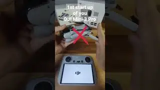 DJI Mini 3 Pro: How to Turn it On! - Do Not Do This!