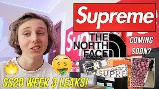 SUPREME X THE NORTH FACE DROPPING FOR SS20 WEEK 3?! (Supreme Leaks)