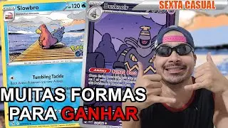 Slowbro + Dusknoir &eacute; o deck mais DIVERTIDO desse formato! | Gameplay Pok&eacute;mon TCG Live