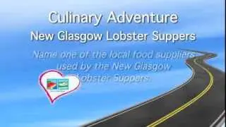 Culinary Adventure Road Trip Rally: 11. New Glasgow Lobster Suppers