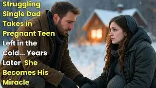 Struggling Single Dad Takes in Pregnant Teen Left in the Cold—Years Later, She Becomes His Miracle