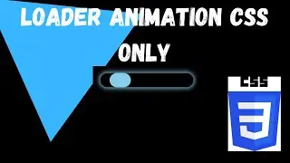 Loader Animation CSS Only | CSS Effect | Page Loading Effect CSS | NSCODE