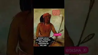 The original version of George Catlin&rsquo;s paintings of American Indians that look like &ldquo;black people&rdquo;