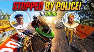 Haryana Police Stopped My ZX10r🚨 / Bike Seize Kardi hoti 😱/ superbikes vs cops 