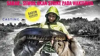 Casting Haruan Di Danau Hasilnya Lumayan!!