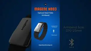 🔥Magene HB03 optical heart rate Armband 🚴 #shorts #fccracing #cycling