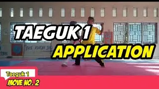 Taeguk 1 application #poomsae