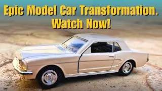 Muddy Diecast Car Wash Transformation &ndash; Satisfying Cleaning & Shiny Finish