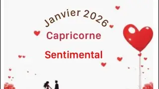 ￼ Capricorne sentimental janvier ￼2026&nbsp;&laquo;&nbsp;belle surprise, retour/amour&nbsp;&raquo;❤️