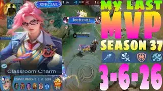 МОЙ ПОСЛЕДНИЙ MVP В 37-М СЕЗОНЕ | ИГРОВОЙ ПРОЦЕСС MVP SILVANNA ROAM | MLBB | МОБИЛЬНЫЕ ЛЕГЕНДЫ BA...