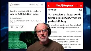 Cyber Report Daily News - 9/29/2025 - Nursery Data Breach Exposes 8,000 Kids & APTs Hit GoAnywhere