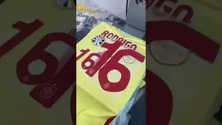European Cup Spain home and away player jerseys#soccer  #soccerjersey #EURO2024  #Spain