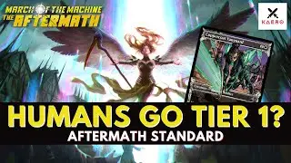 NEW UNCOMMON HITS THE MARK | Selesnya Humans Deck | MTG Arena Aftermath Standard Ranked Best of One