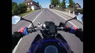 Yamaha mt-03 POV Dolní Kořenov - Desná