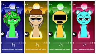 INCREDIBOX SPRUNKI - 4 color - Coffin Dance Song (COVER) #TilesHop #CoffinDance