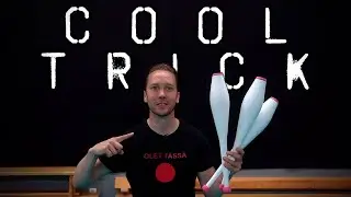 It's just a cool 3 club trick | Juggling tutorial
