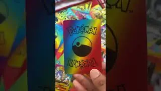 Eevee evolutions V - Rainbow Pok&eacute;mon card