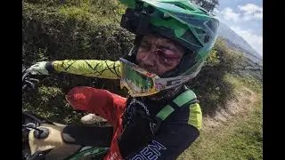 CASI PIERDE EL OJO EN UNA RUTA DE HARD TOLONTAG